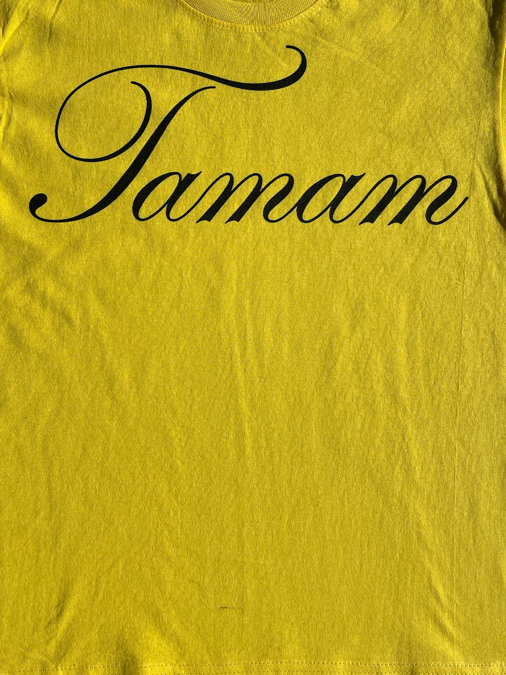 gelb tamam tee