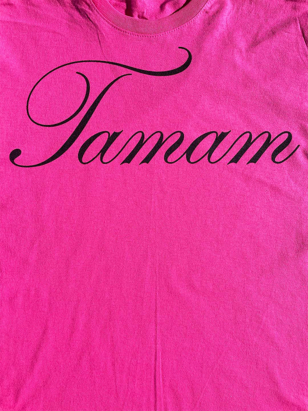 pink tamam tee