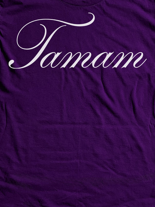 lila tamam tee