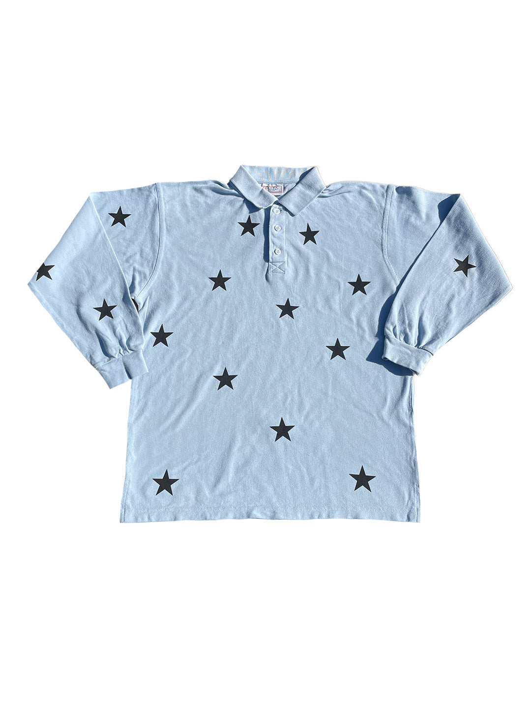 hellblau stern polo