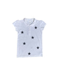 weiß stern polo