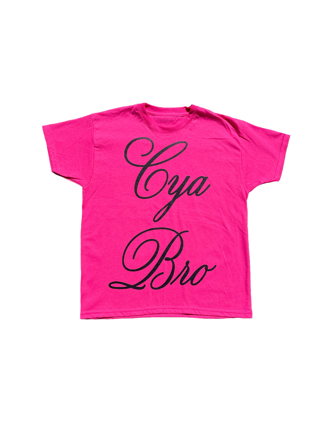 pink cya bro tee